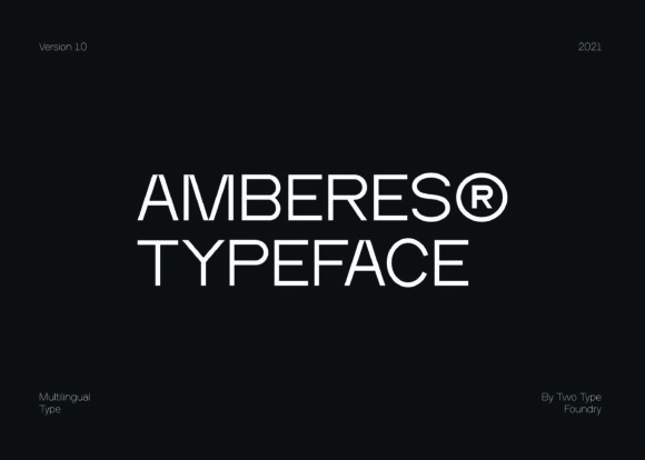 Amberes: A Minimal Sans Serif Font for Editorial Design