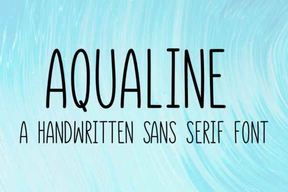 Aqualine Font Review for Modern Web Design