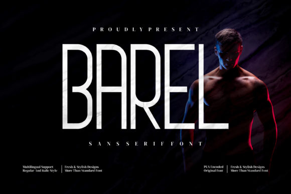 Barel Typeface: A Minimal Sans Serif for Editorial Design