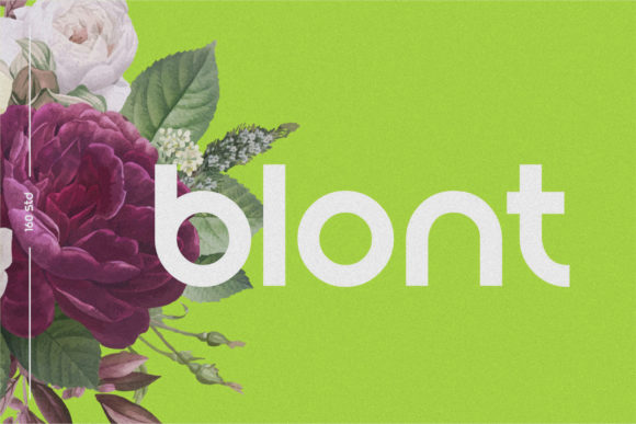Blont: The Minimal Sans Serif Font for Modern Makers