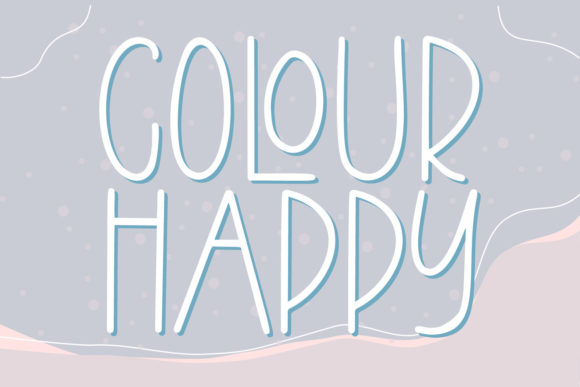 Colour Happy: A Minimal Sans Serif Font for Makers