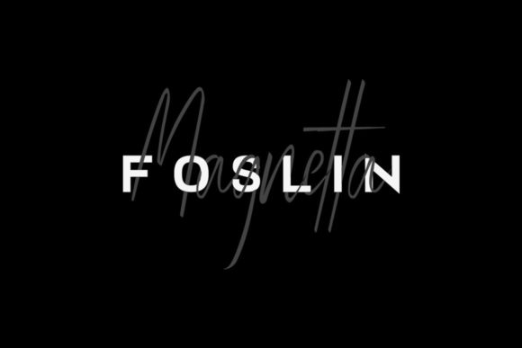 Foslin Magnetta: A Versatile Typeface for Editorial Design