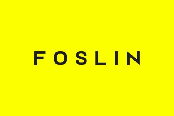 Foslin: The Minimal Sans Serif Font for Handmade Brands