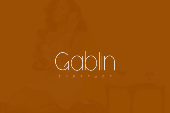 Gablin: A Minimal Sans Serif Typeface for Modern Web Design