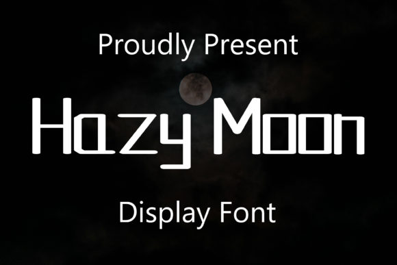 Hazy Moon: A Futuristic Typeface for Bold Branding