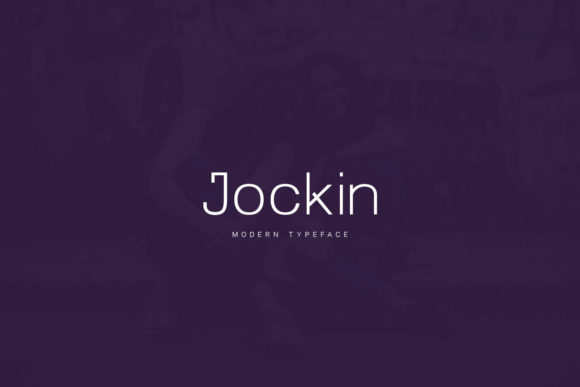 Jockin: A Minimal Sans Serif Font for Modern Branding