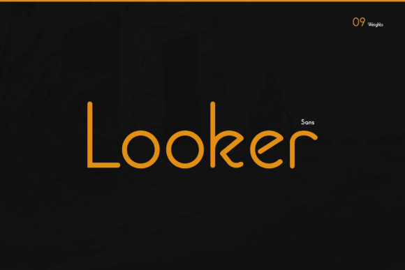 Looker Font: A Minimal Typeface for Polished Branding