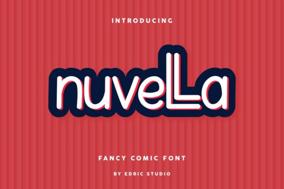 Nuvella: A Clean Sans Serif Font for Editorial Design