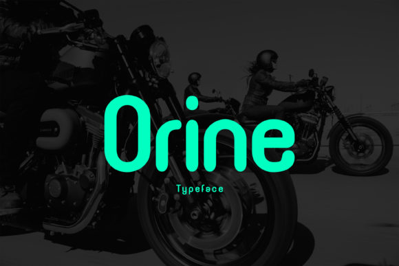 Orine: A Clean Sans Serif Typeface for Modern Branding