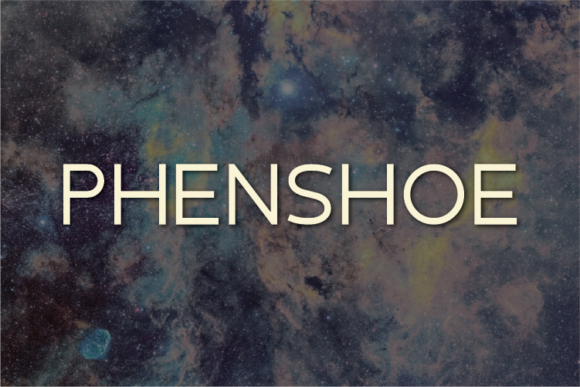 Phenshoe: A Natural Sans Serif Typeface for Editorial Design