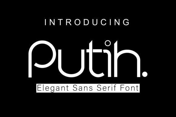 Putih: A Clean Sans Serif for Modern Brand Identity