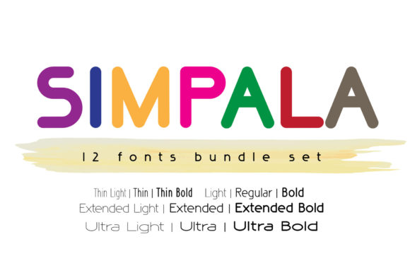 Simpala: The Minimal Typeface for Clearer Campaigns