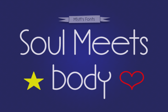 Soul Meets Body: A Modern Sans Serif Font for Makers