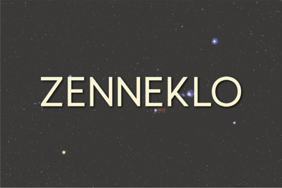 Zenneklo: The Minimal Sans Serif Font Your Brand Needs
